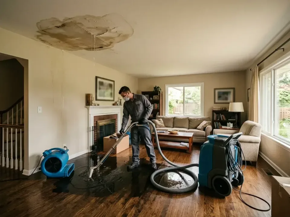 attic-pipe-burst-ceiling-drip-008 — frequently asked questions, Water Damage Restoration & Carpet Care in Highland, IN